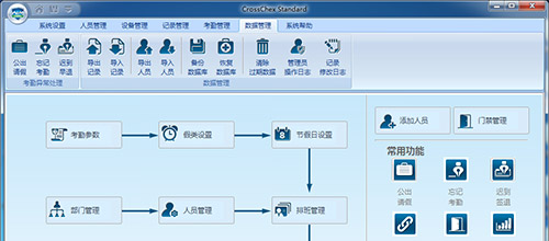 CrossChex考勤门禁管理软件标准版V4.3.17.2